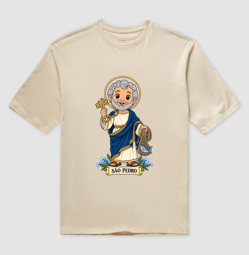 São Pedro estilo chibi - Imagem 3