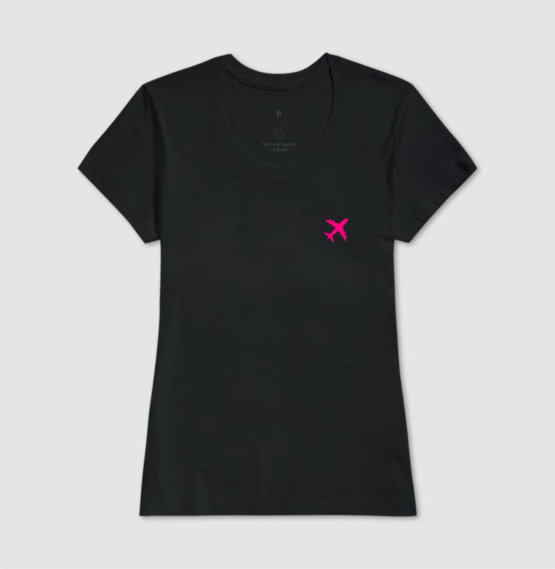 Viajante Minimalista - avião pink - Imagem 3