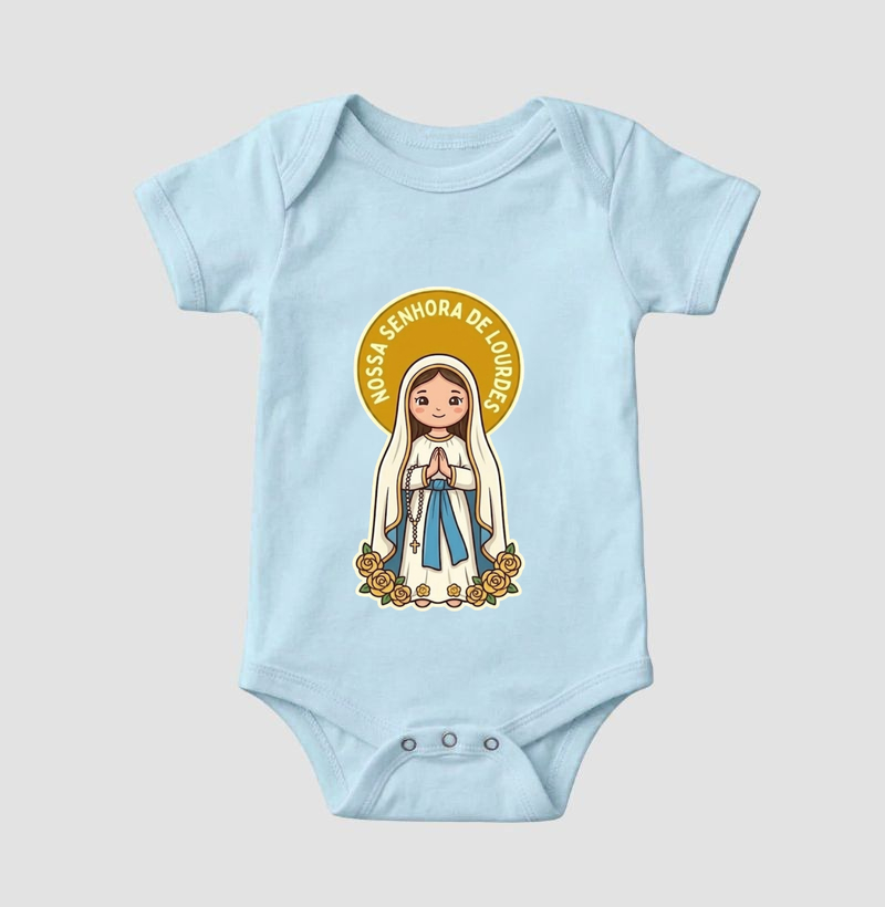 Nossa Senhora de Lourdes - Santinhos do Berço - Imagem 5