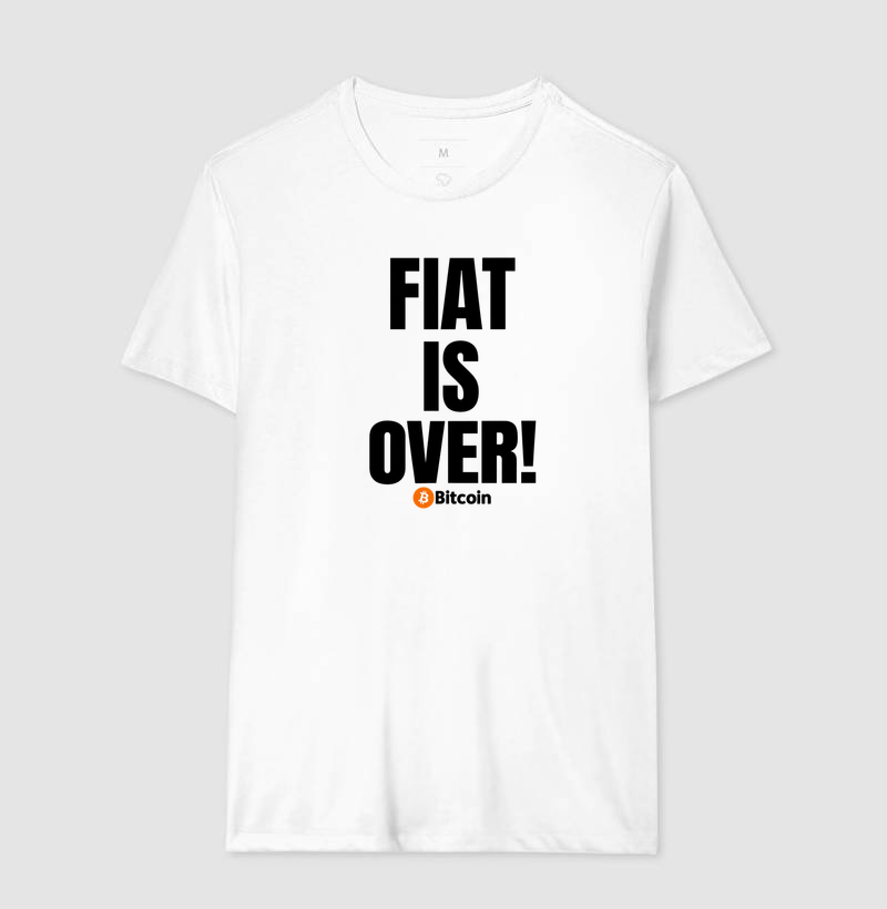 Camiseta Bitcoin Fiat Is Over - Imagem 5
