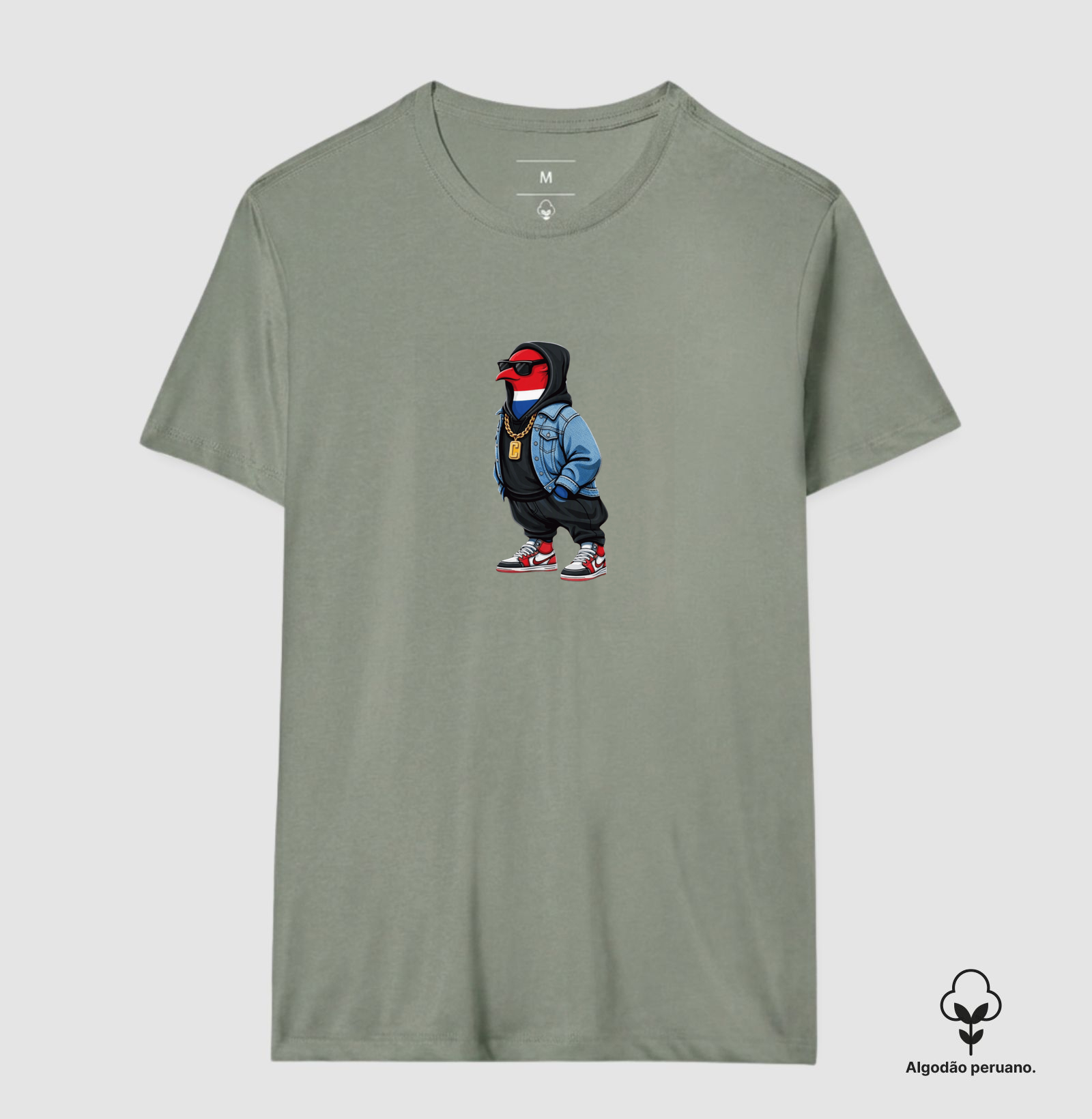 Essa estampa é puro estilo das ruas — com atitude que domina o visual streetwear! Vista essa camiseta e mostre que você tem flow, estilo e atitude em cada passo. - Imagem 7
