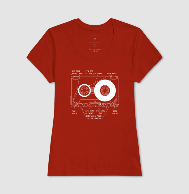 Camiseta Anatomia de uma Fita K7 - Imagem 7