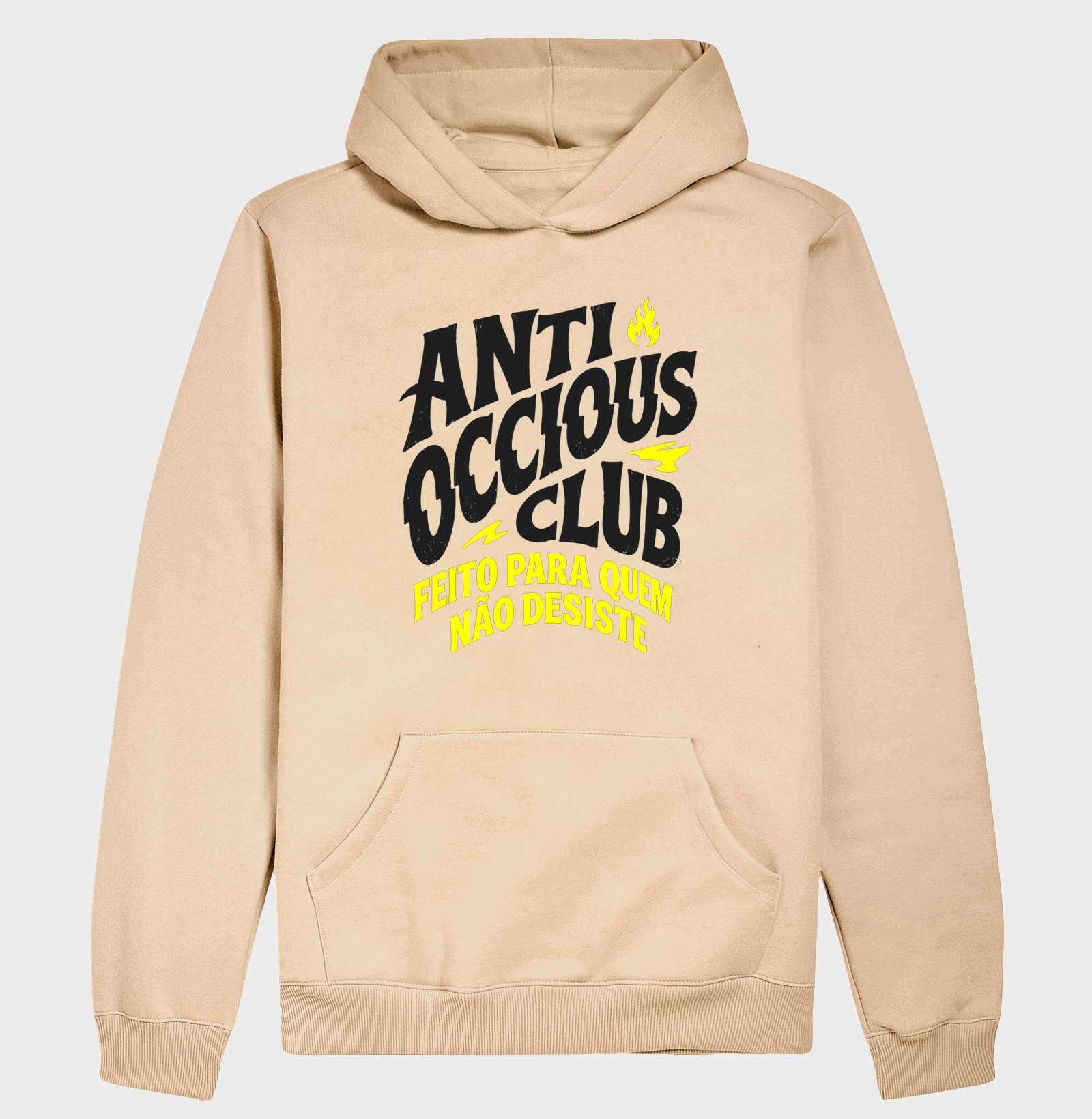 Hoodie Moletom - FEITO PARA QUEM NÃO DESISTE - Imagem 3
