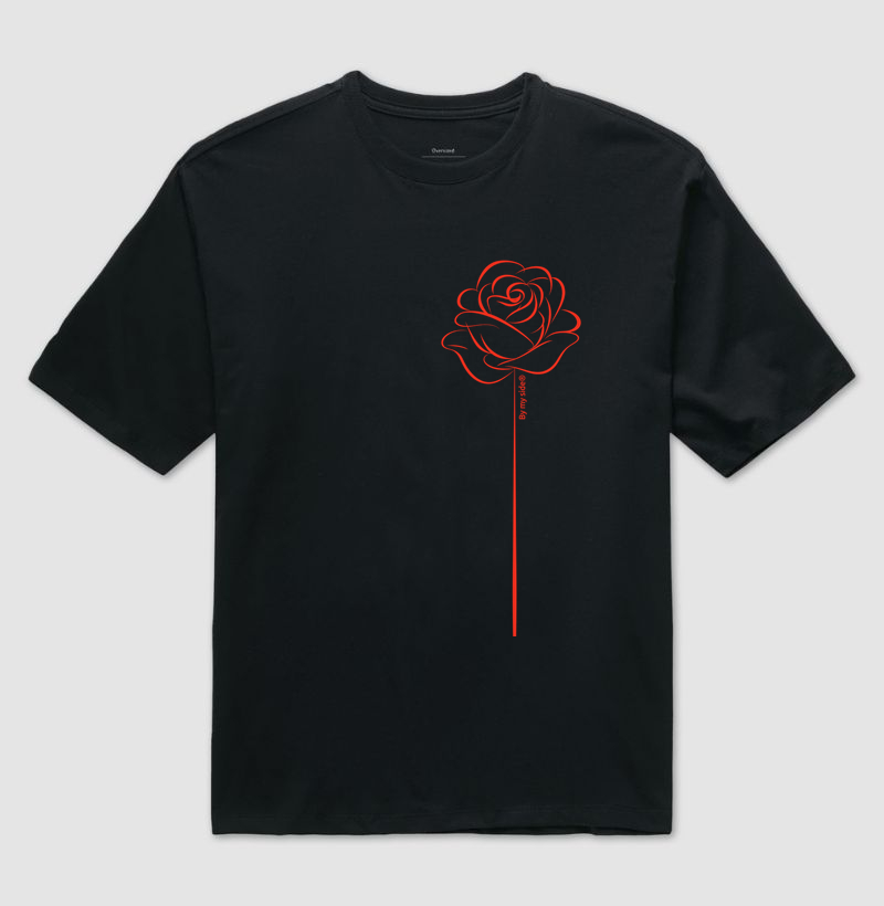 ROSA SOLITÁRIA - Oversized - Imagem 2