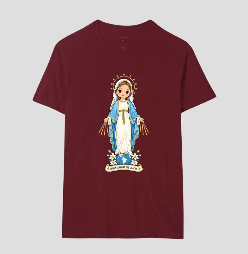 Nossa Senhora das Graças estilo chibi - Imagem 16