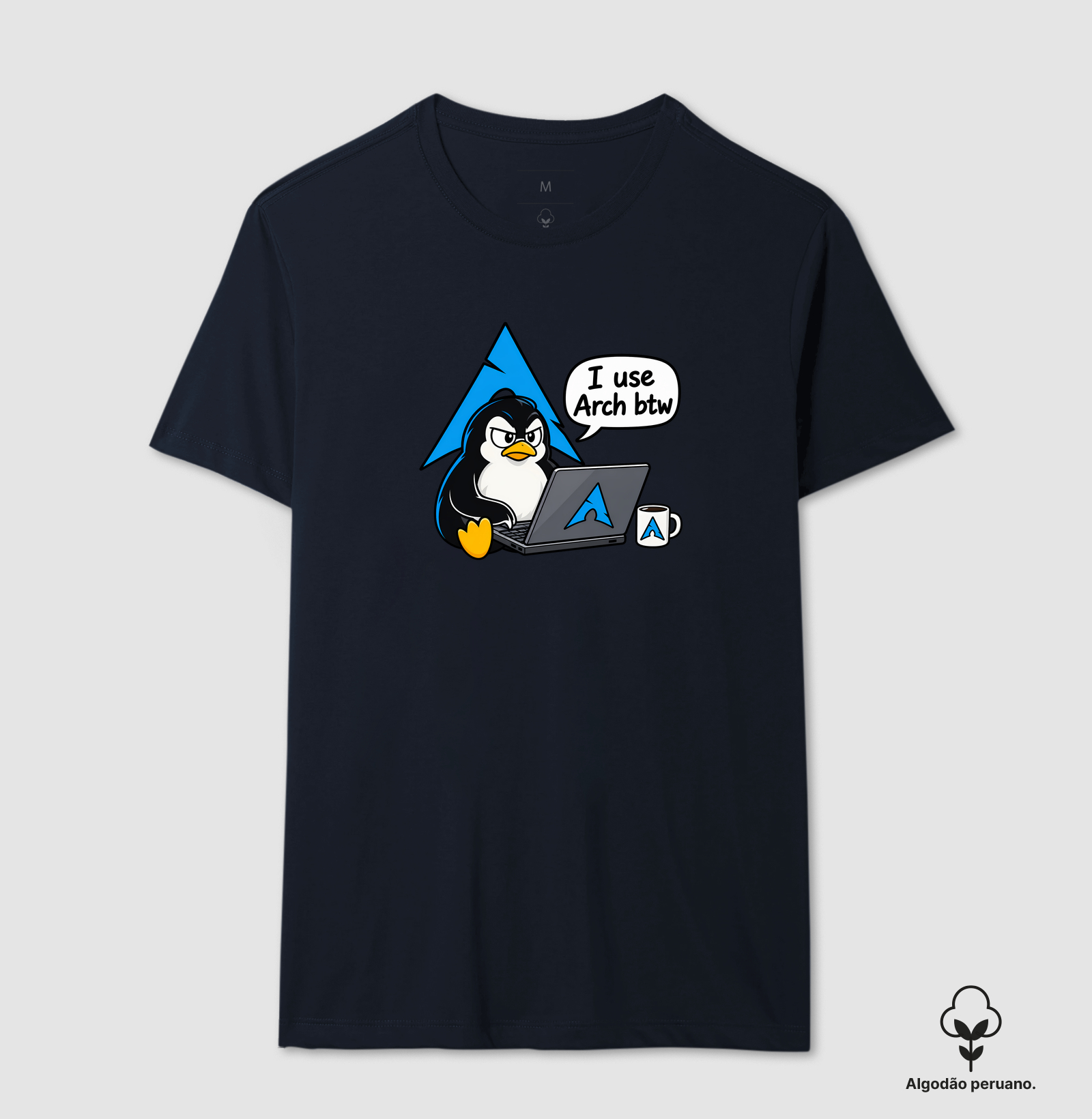 I Use Arch BTW — Pinguim Arch Edition - Imagem 8