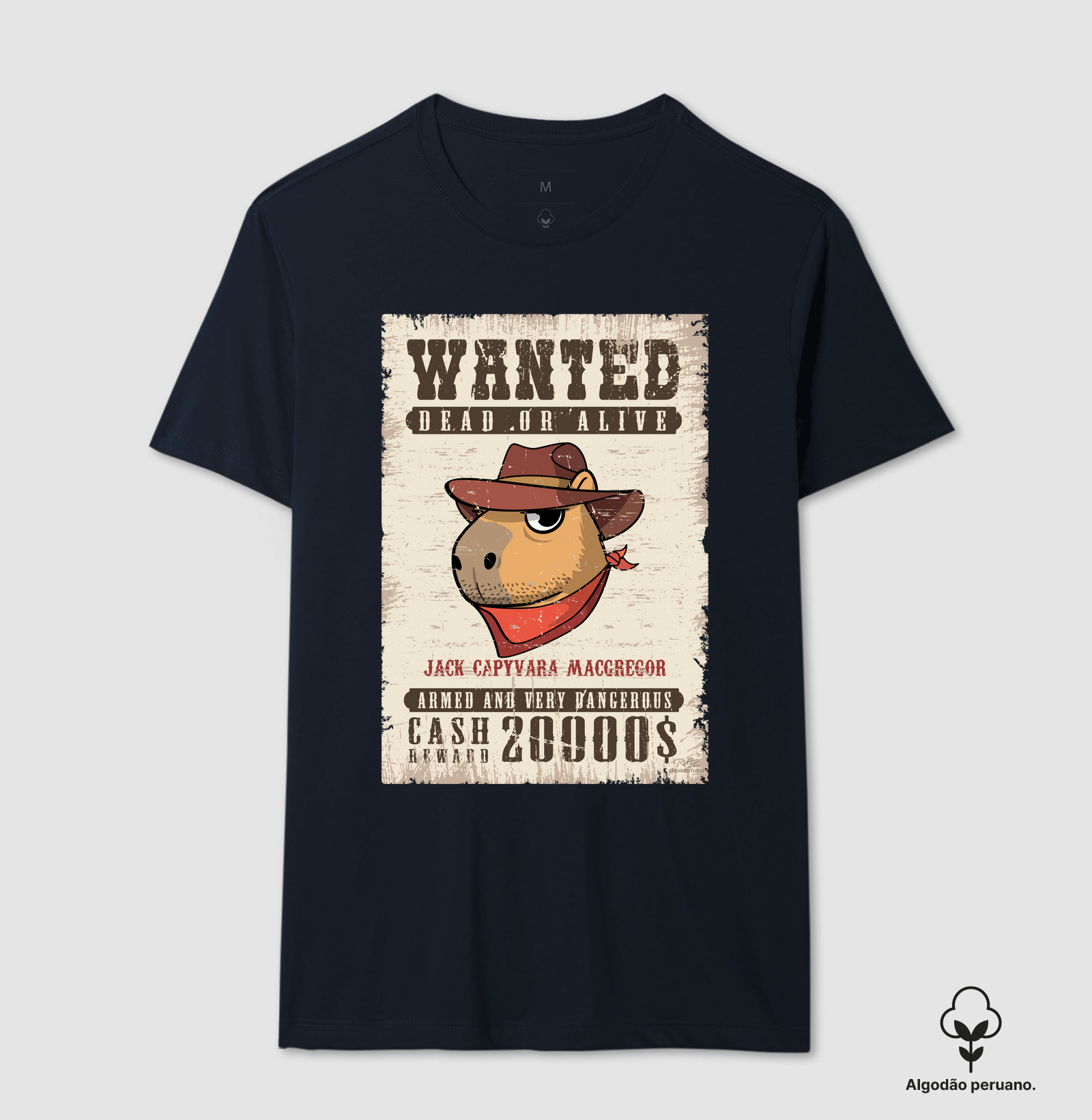 Camiseta Wanted Capivara - Imagem 6
