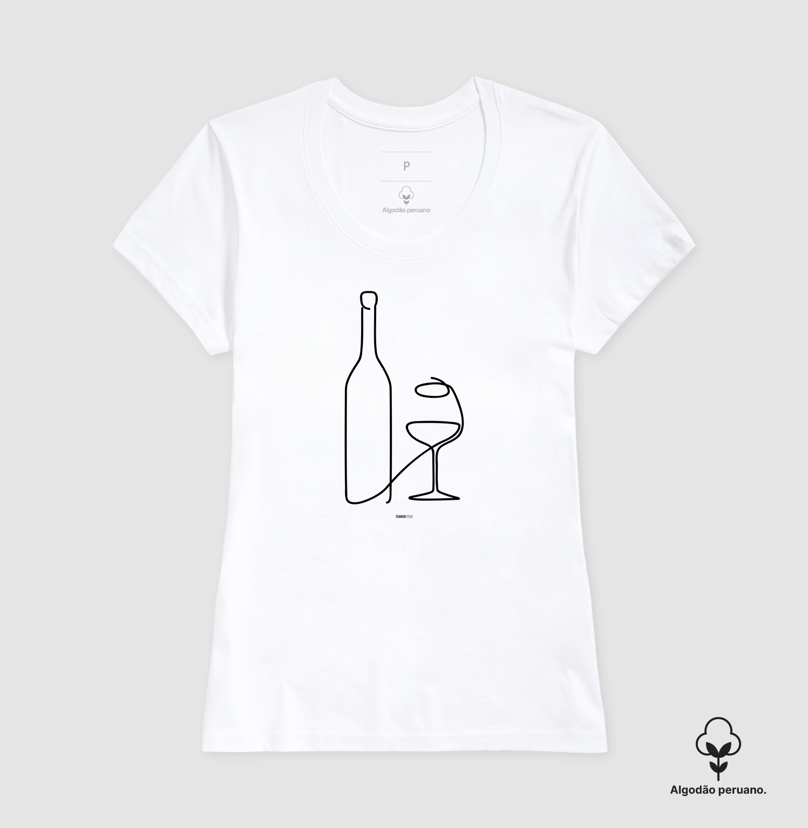 Camiseta Vinho - Garrafa & Taça - Imagem 7