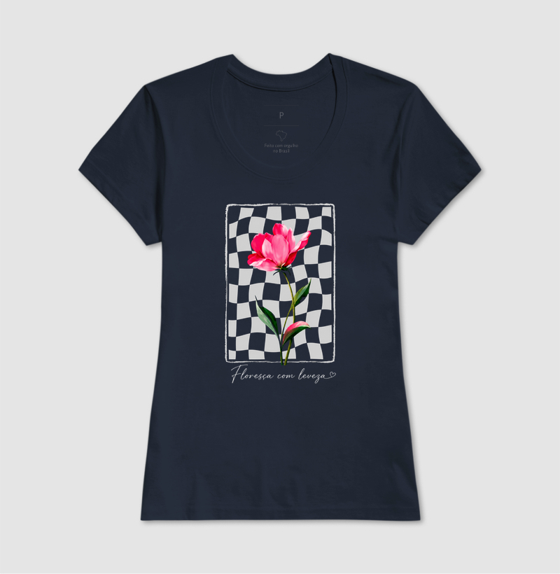 Camiseta Floresça com Leveza - Imagem 7