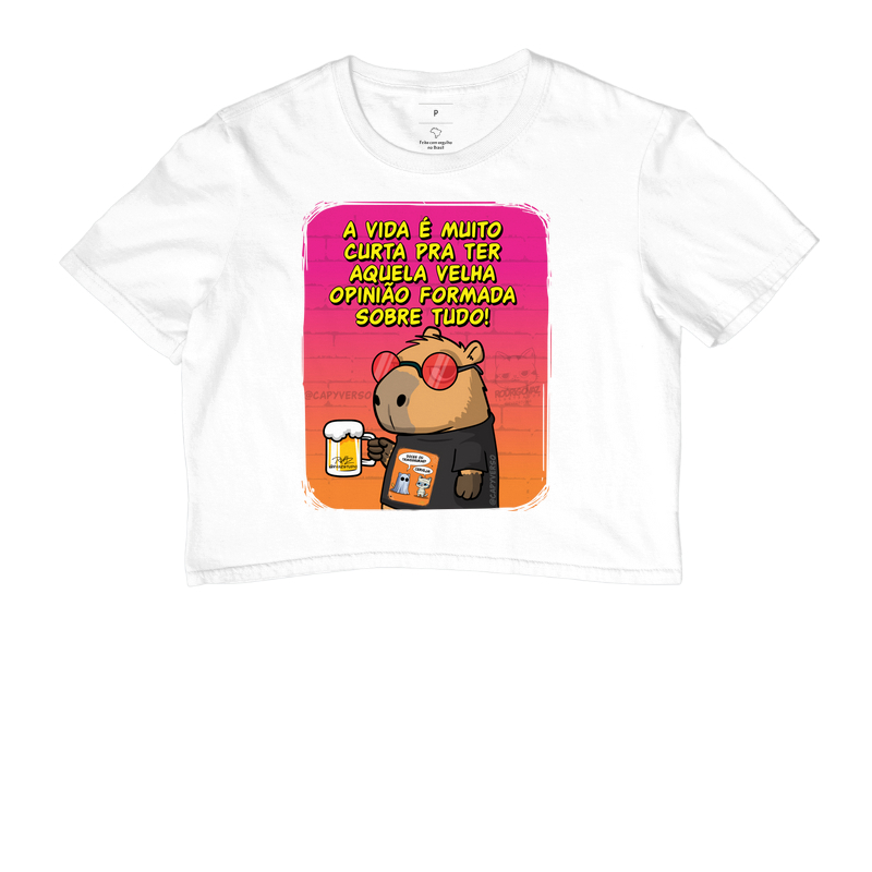 Camiseta Capivara Opinião - Imagem 3