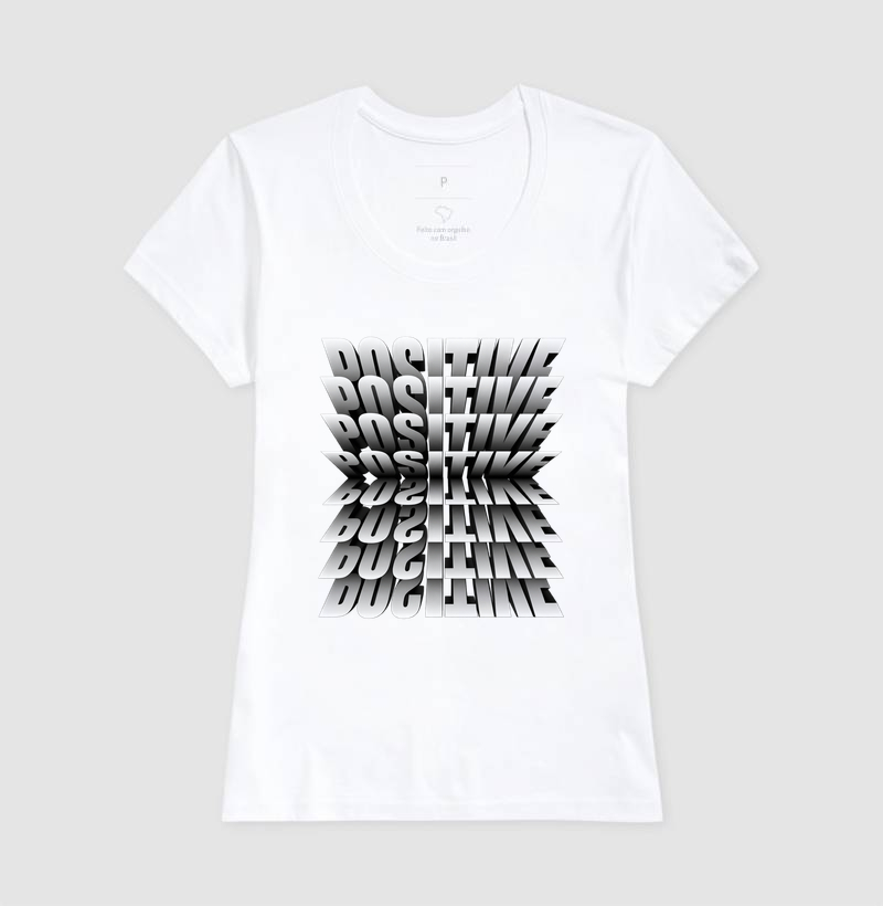 Camiseta  Positive — Algodão Premium - Imagem 7