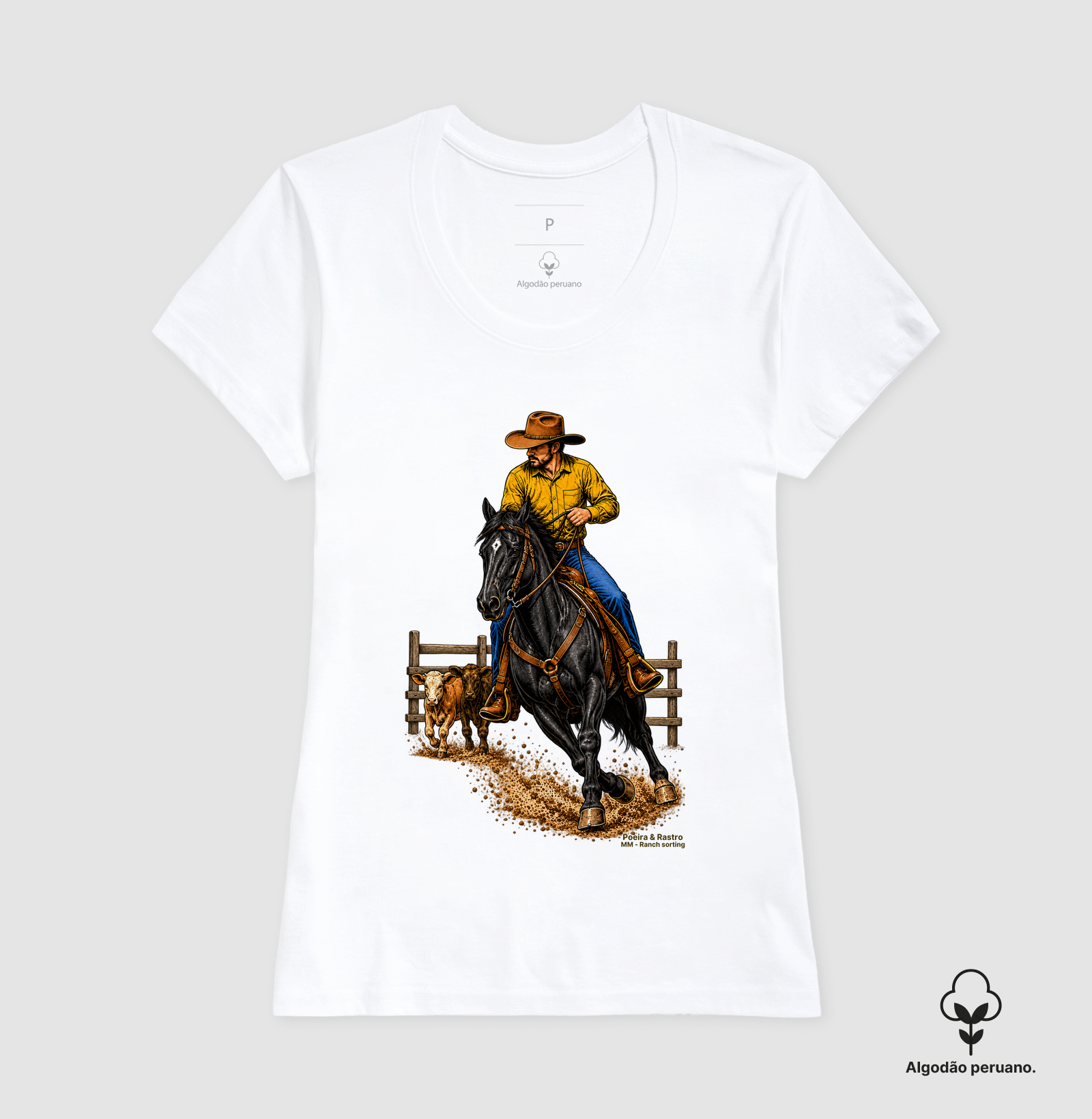Mangalarga Marchador - Ranch Sorting. - Imagem 8