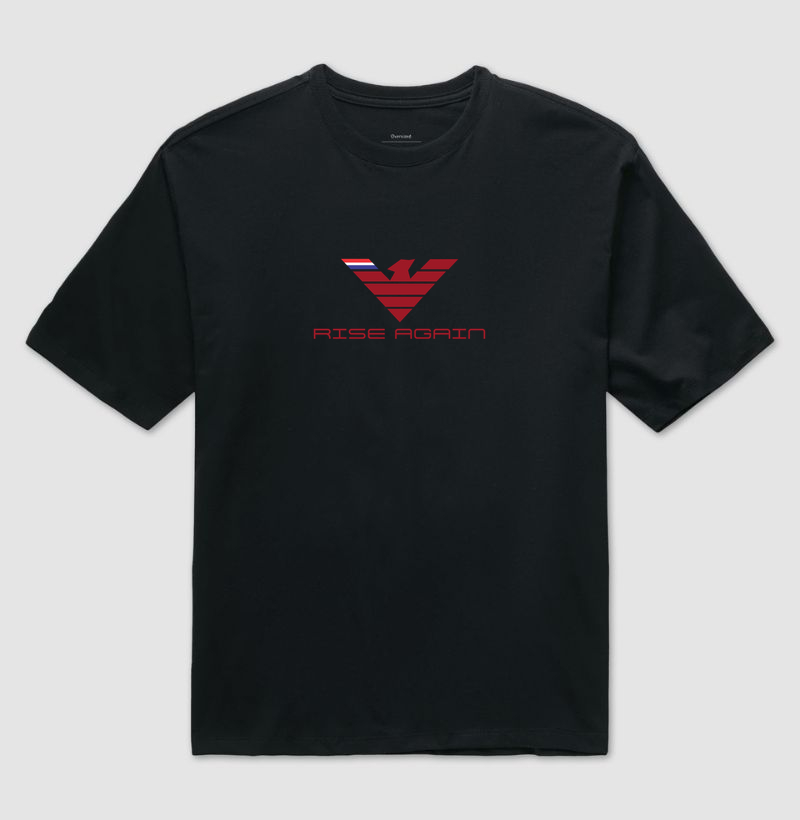 🦅 RISE AGAIN | A Grandeza de Recomeçar  A estampa RISE AGAIN é uma poderosa declaração de coragem, resiliência e transformação. Inspirada na imponência da águia, símbolo de visão, liberdade e liderança, esta arte representa aqueles que se recusam a ser derrotados pelas adversidades e encontram em cada desafio a oportunidade de se tornarem ainda mais fortes. - Imagem 2