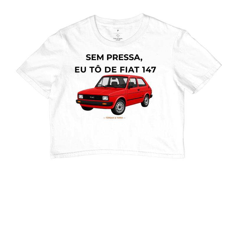 Sem pressa, eu tô de Fiat 147 - vermelho - Imagem 3