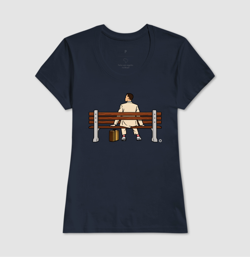 Camiseta Forrest Gump – Banco - Imagem 7