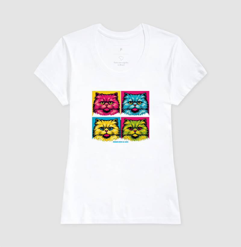 Gatos-pop-art - Imagem 6