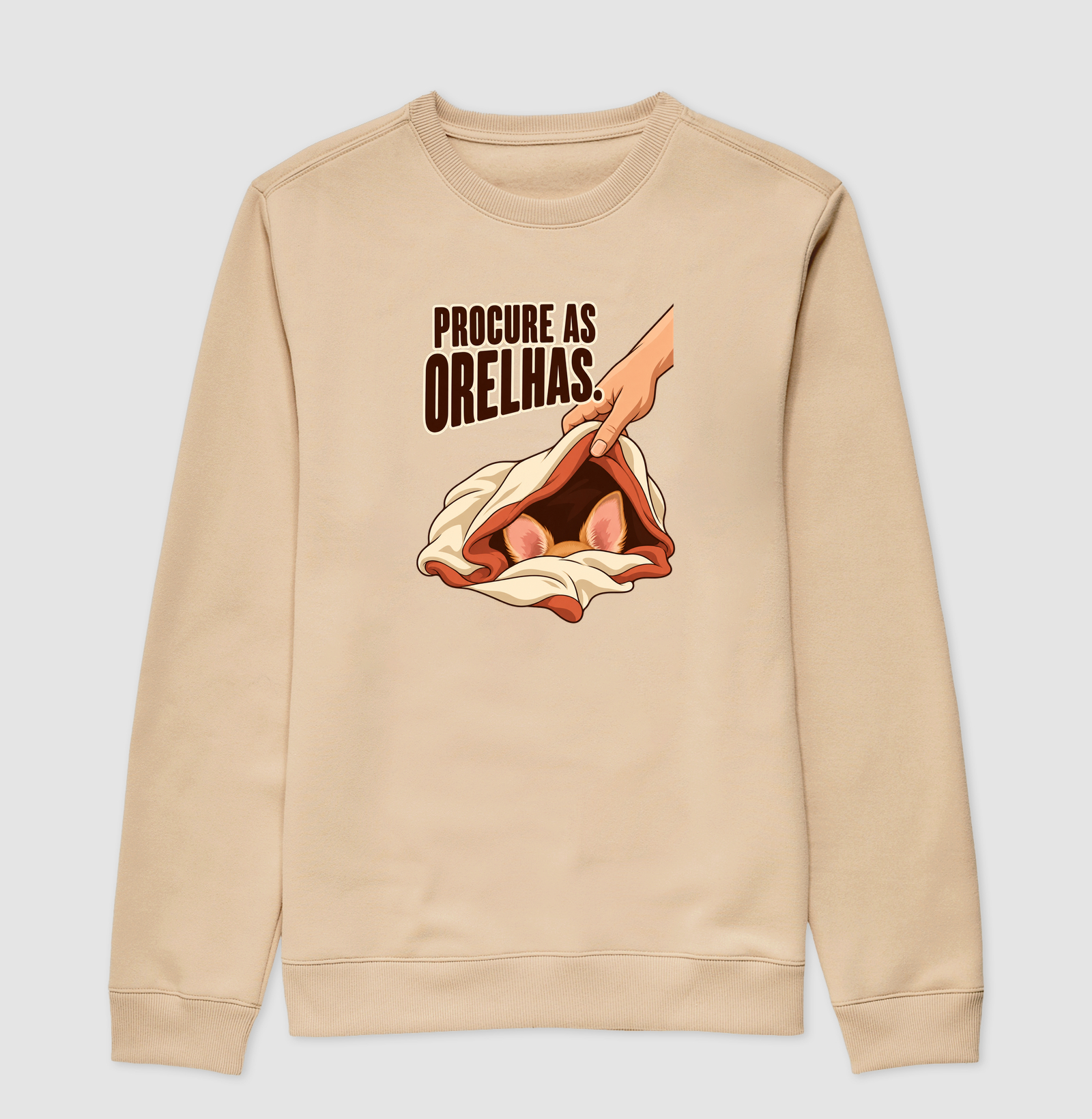Procure as orelhas.  - Imagem 3