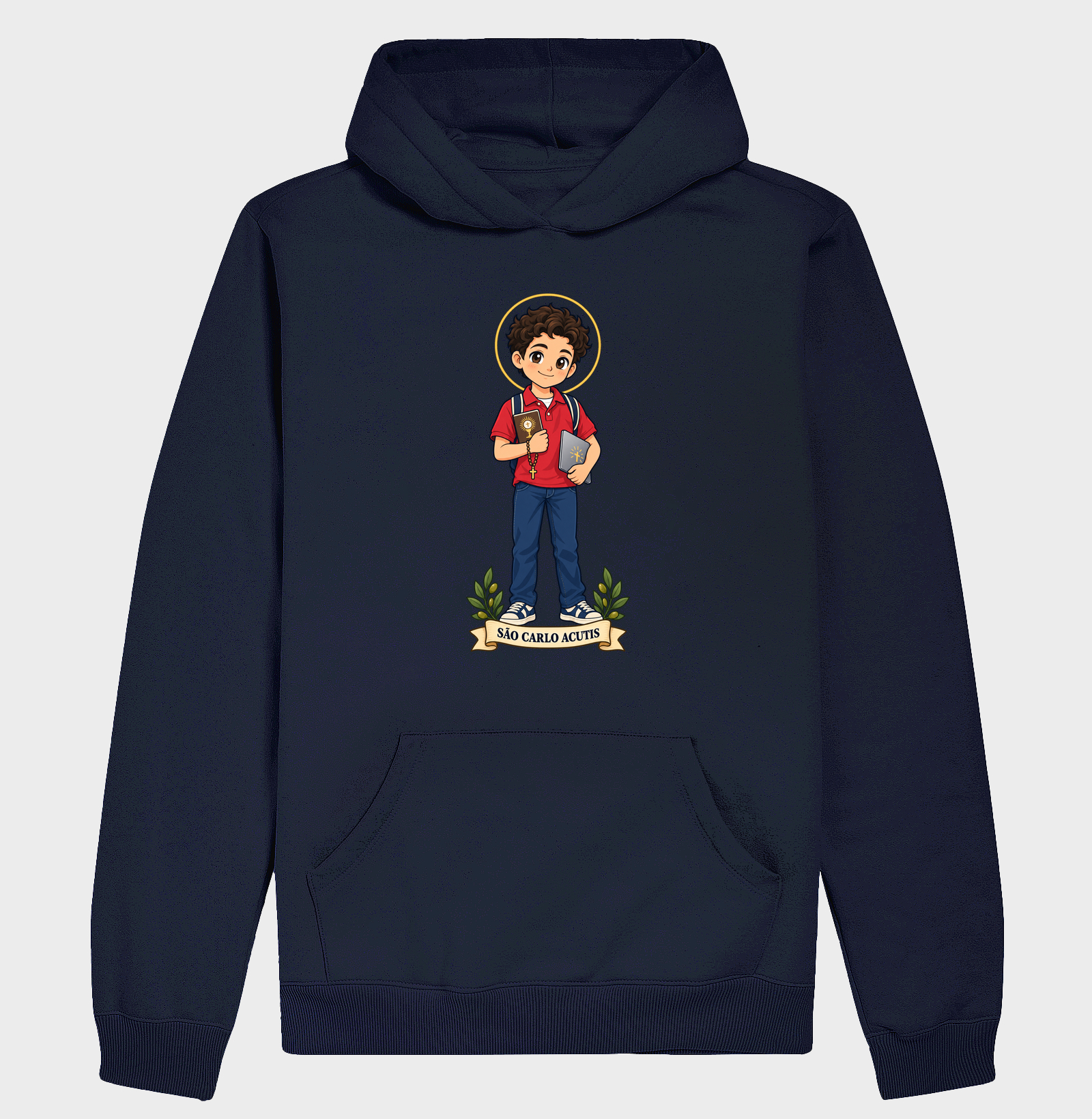 São Carlo Acutis - estilo chibi - Imagem 4