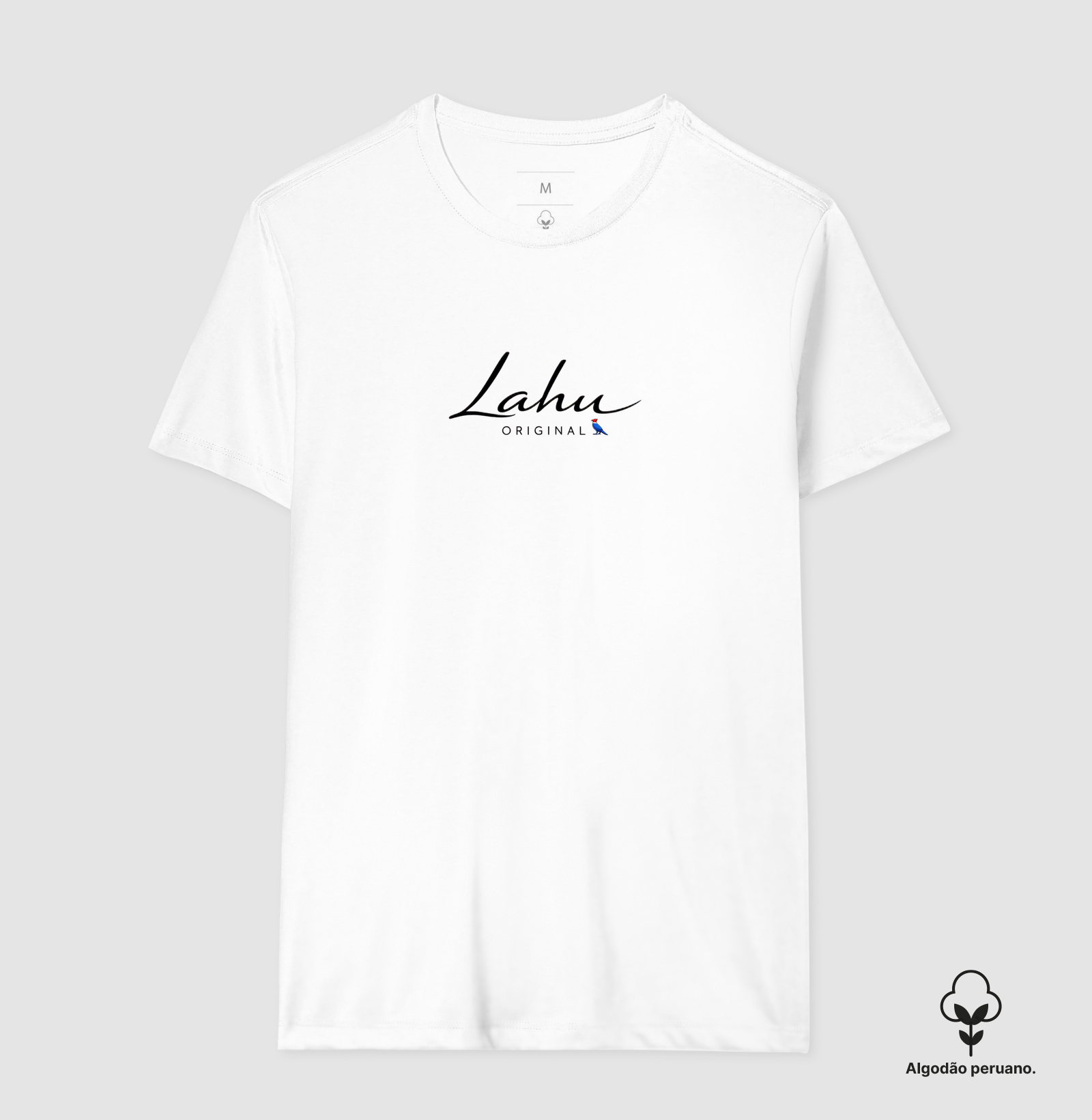 ✨ Essa estampa é um exemplo perfeito de elegância minimalista. O design apresenta o nome “Lahu” em uma caligrafia fluida e sofisticada, transmitindo leveza e autenticidade. Abaixo, o termo “ORIGINAL” surge em letras maiúsculas, equilibrando o conjunto com um toque de modernidade e firmeza. - Imagem 8