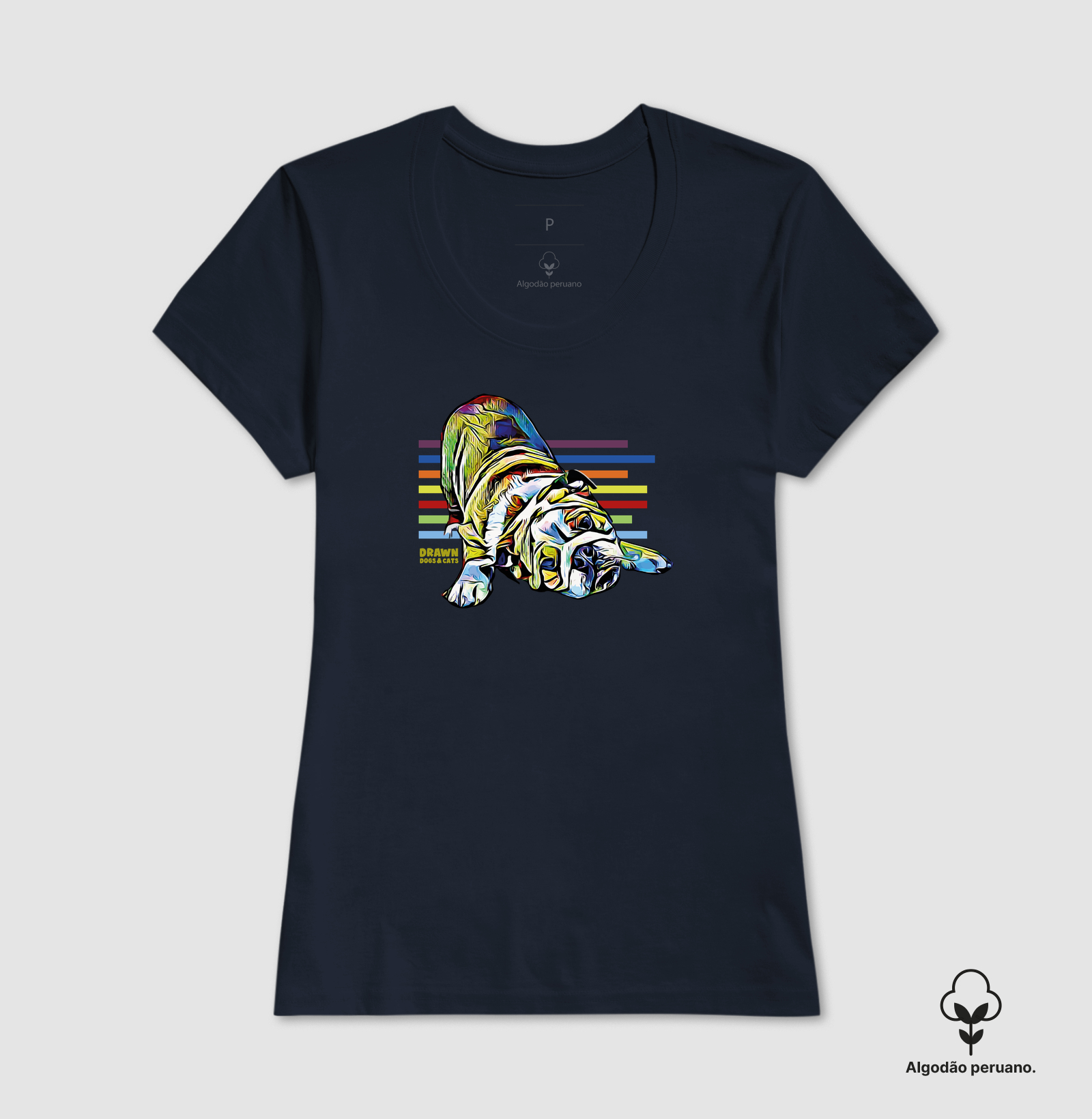 Bulldog inglês colorido - Imagem 8