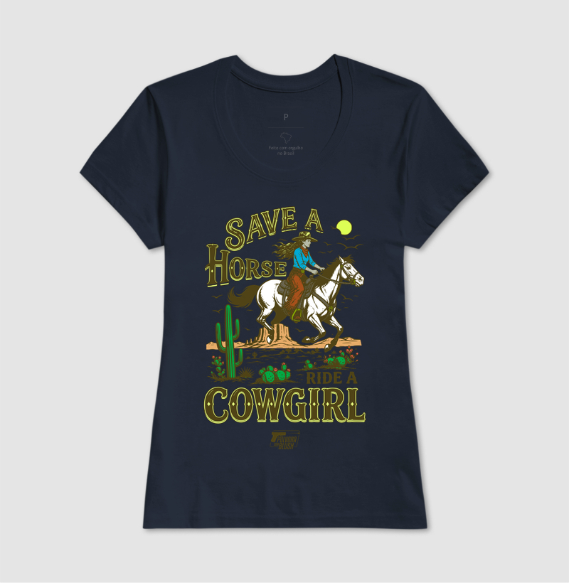 Save a Horse Ride a Cowgirl Pólvora com Blush - Imagem 8