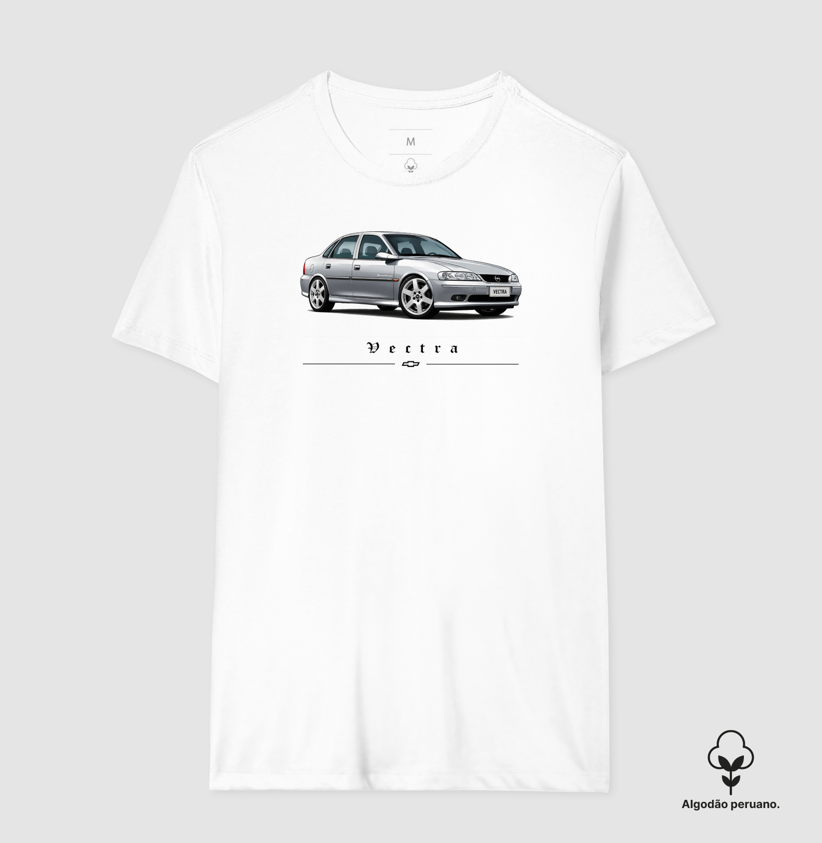 Camiseta em algodão peruano Vectra - Imagem 7