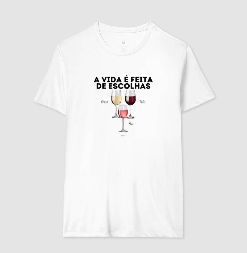 Camiseta A Vida é feita de escolhas - Imagem 5