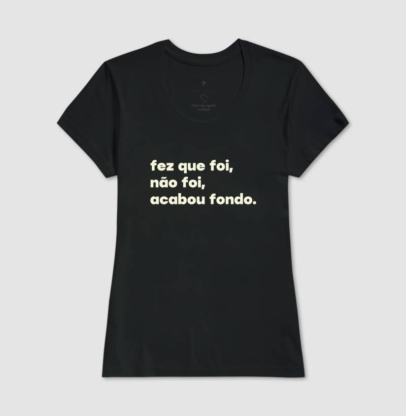 Fez que foi, não foi, acabou fondo. - Imagem 3