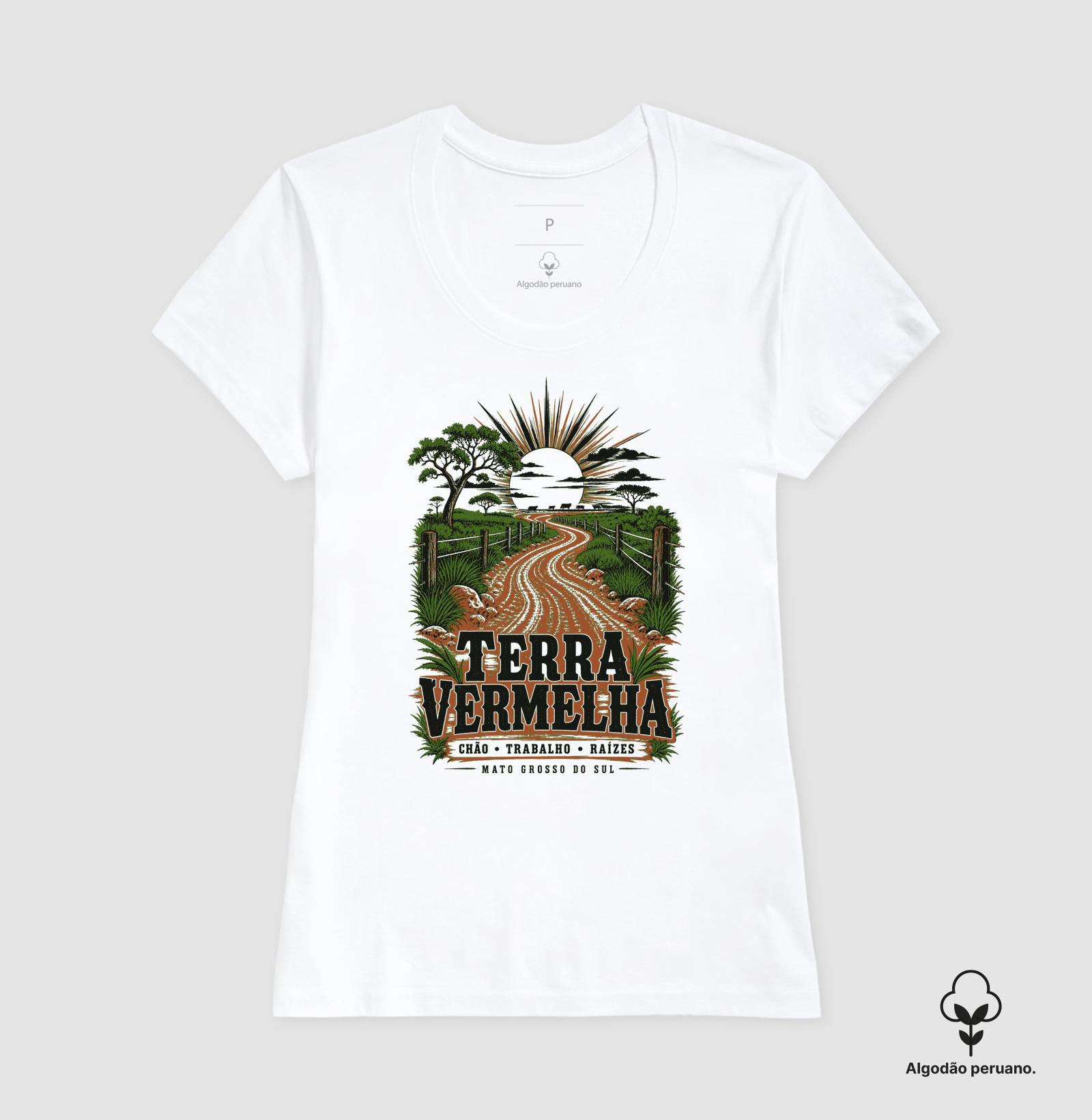 Camiseta Terra Vermelha - Imagem 9