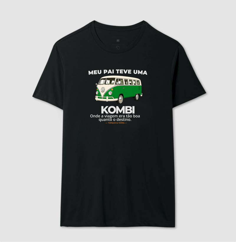 Meu pai teve uma - KOMBI - verde com off-white - Imagem 2