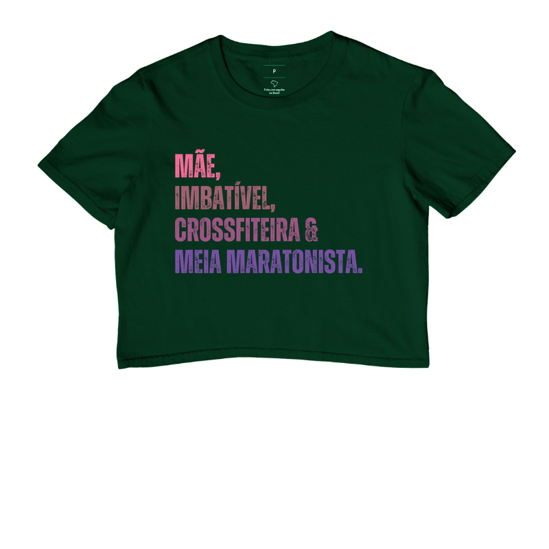Camiseta Meia Maratonista - Mãe, Imbatível, Crossfiteira & Meia Maratonista - Imagem 5