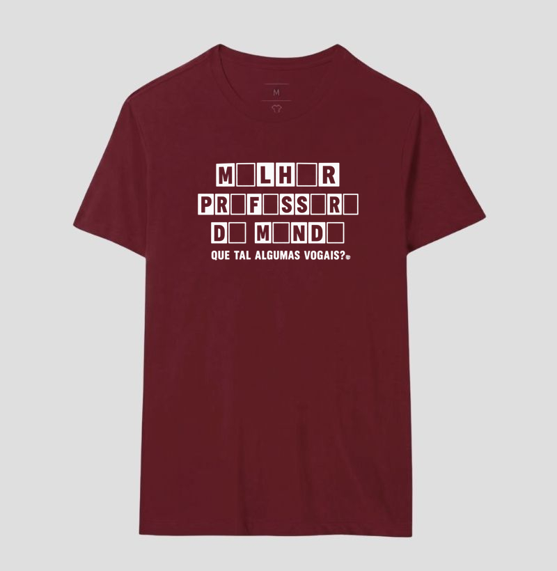 Camiseta | Charada vogais - Imagem 18