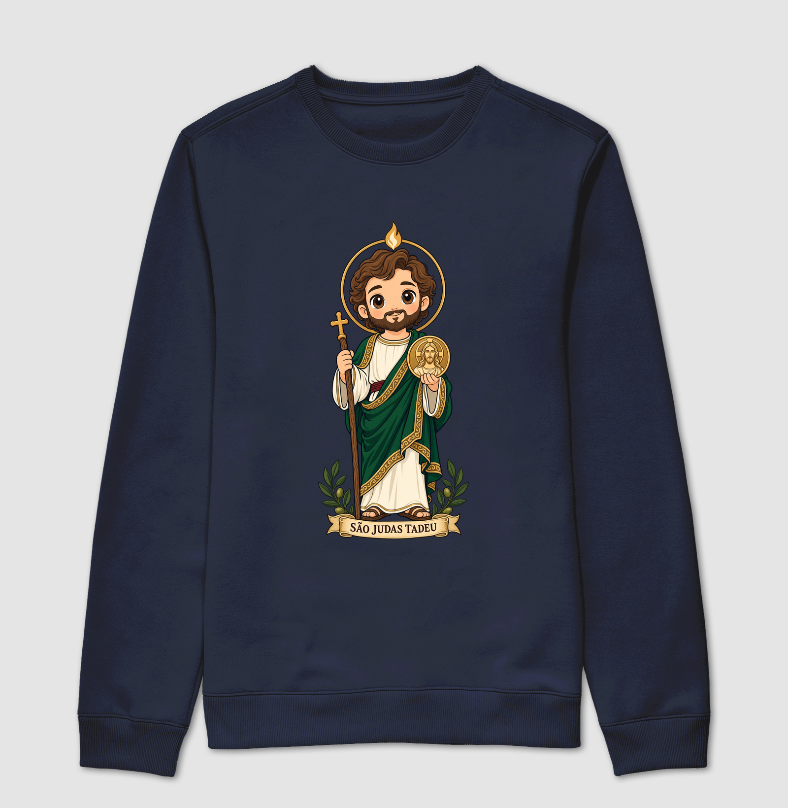 São Judas tadeu estilo chibi - Imagem 5
