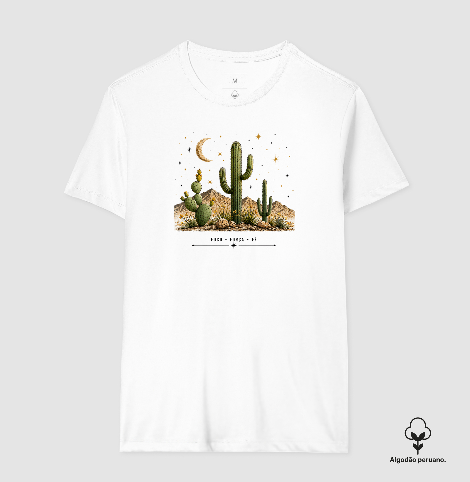 Camiseta Foco, Força e Fé - Imagem 2