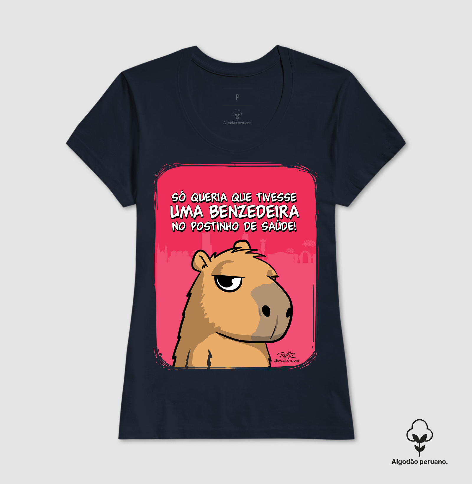 Camiseta Capivara Benzedeira - Imagem 4