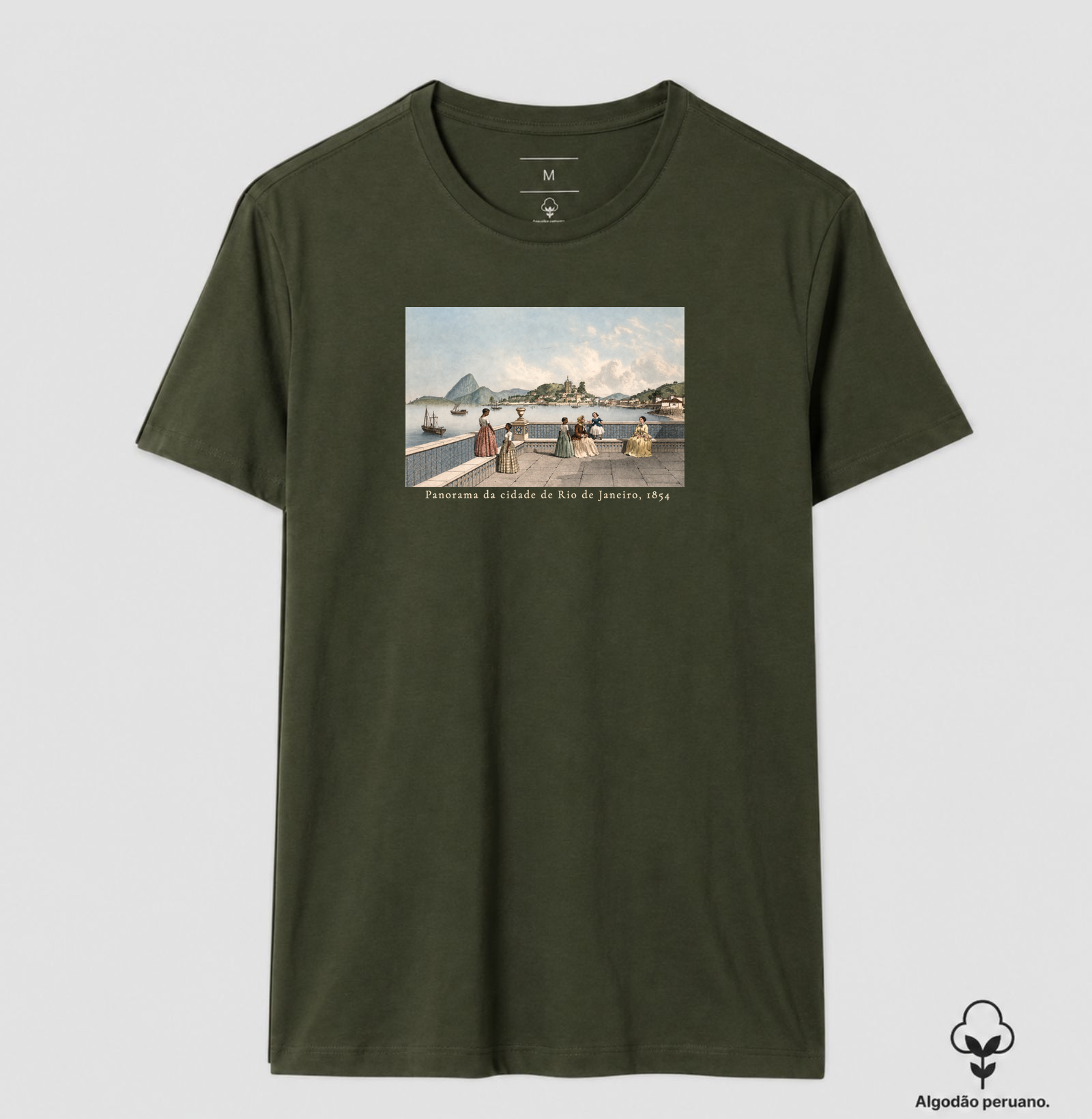 Camiseta Vistas do Rio de Janeiro — Brasil Oitocentista - Imagem 10