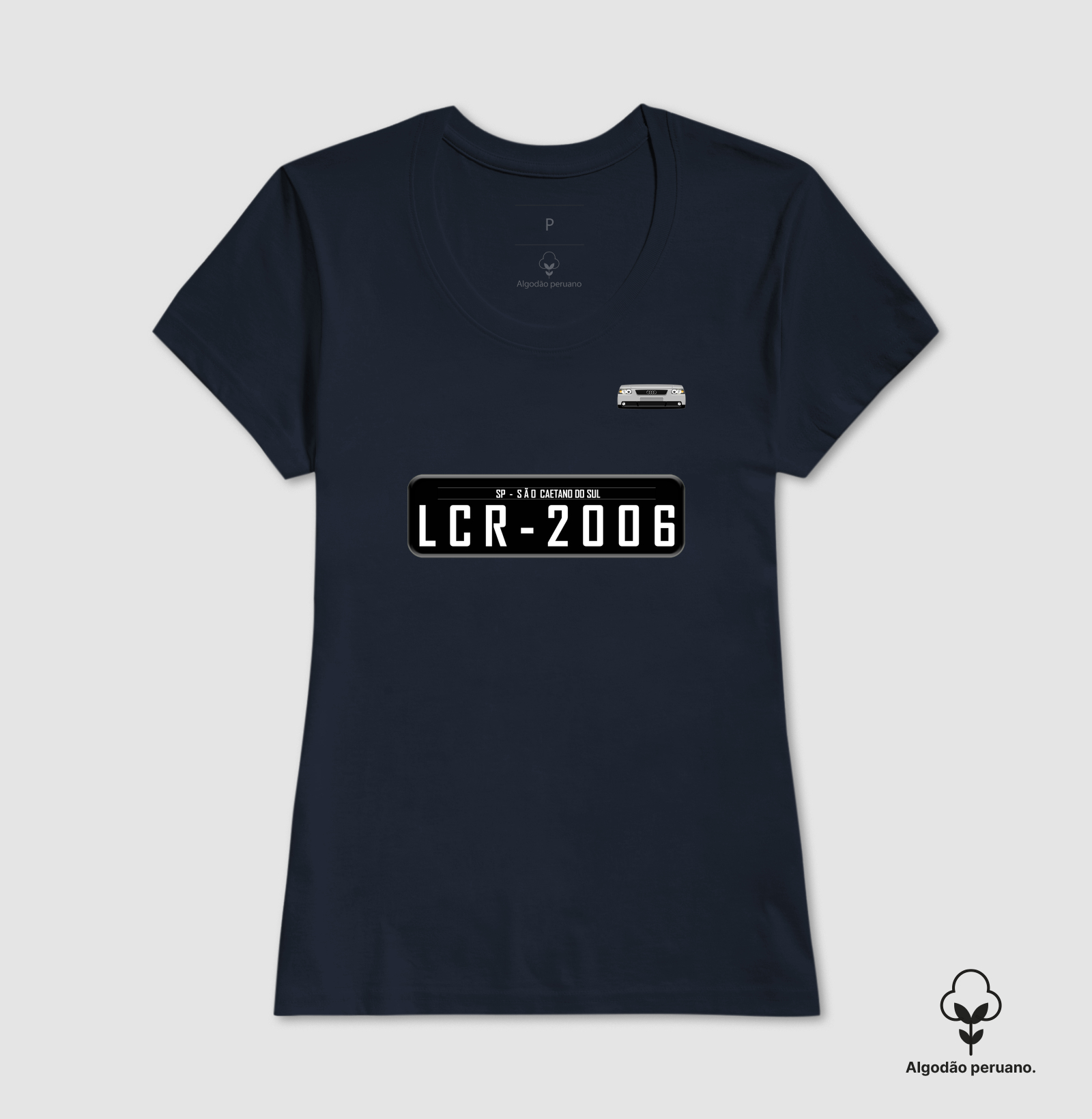 Camiseta Placa Ano Mascimento Audi - Imagem 7