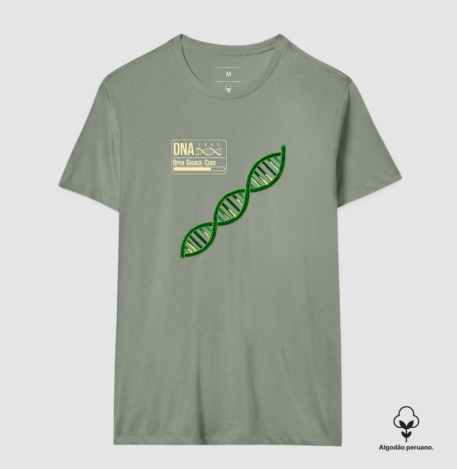 Camiseta - "DNA Open Source Code" - Imagem 6