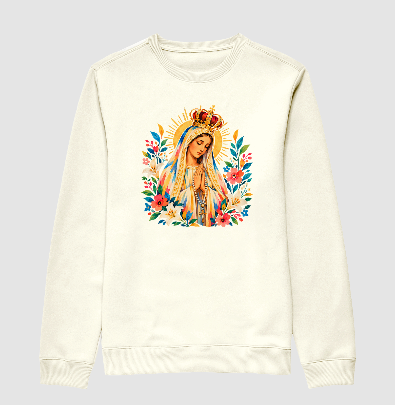 Nossa Senhora de Fátima em cores - Imagem 2
