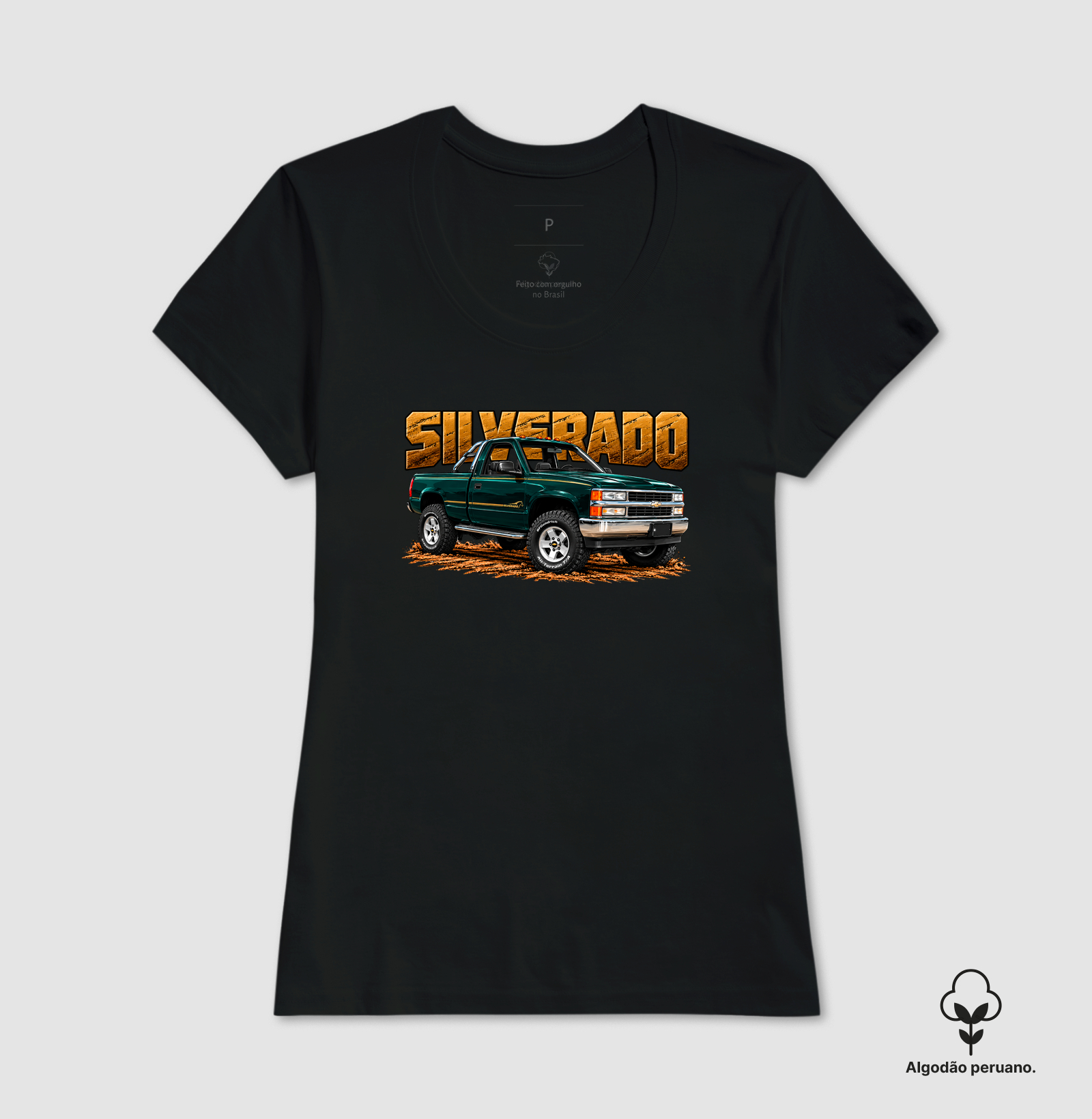 Camiseta em algodão peruano Silverado - Imagem 6