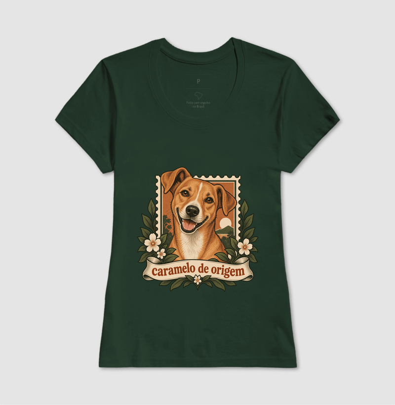 Camiseta Vira-Lata Caramelo "caramelo de origem" | Pelo & Pano - Imagem 13