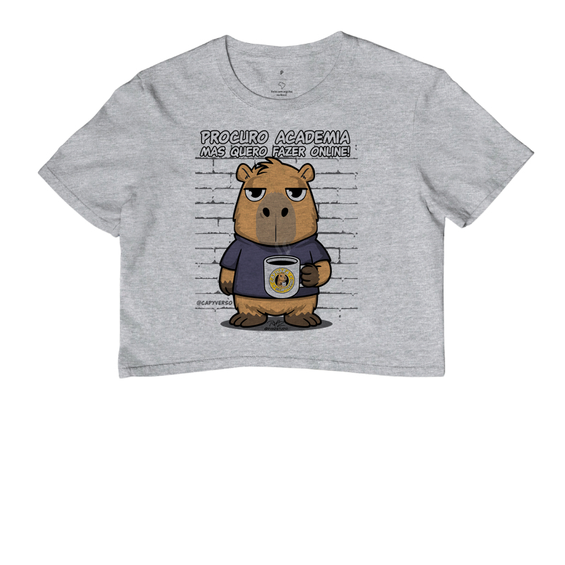 Camiseta Capivara Academia Online - Imagem 6