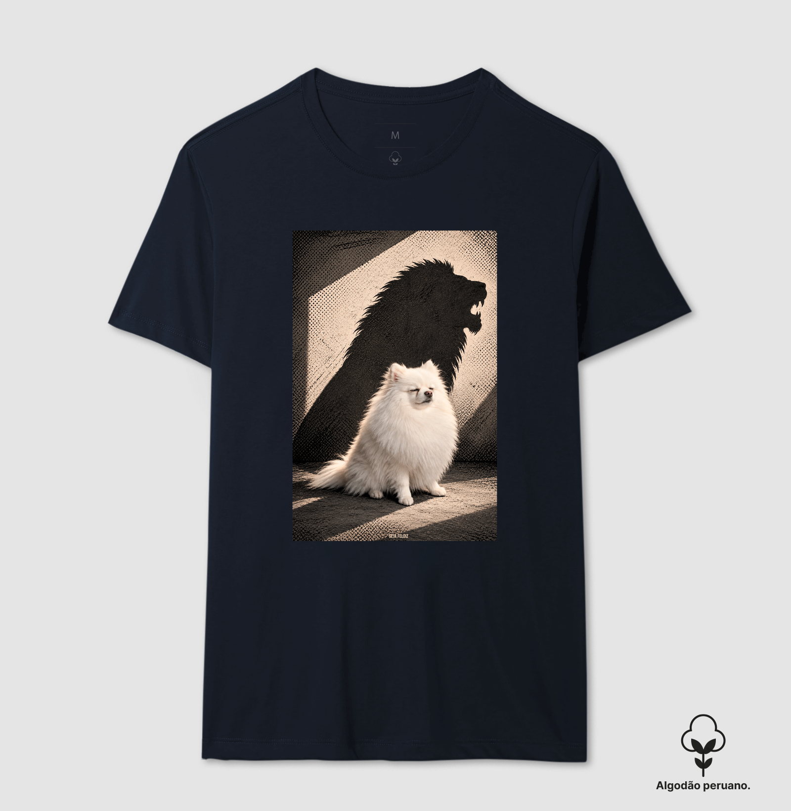 🦁 Alma de Leão – Versão Lulu 🐾🤍 - Imagem 3