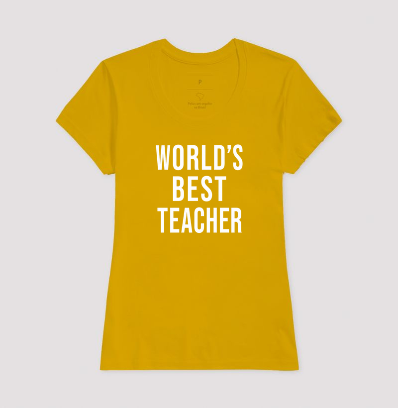 Camiseta | Best Teacher  - Imagem 15