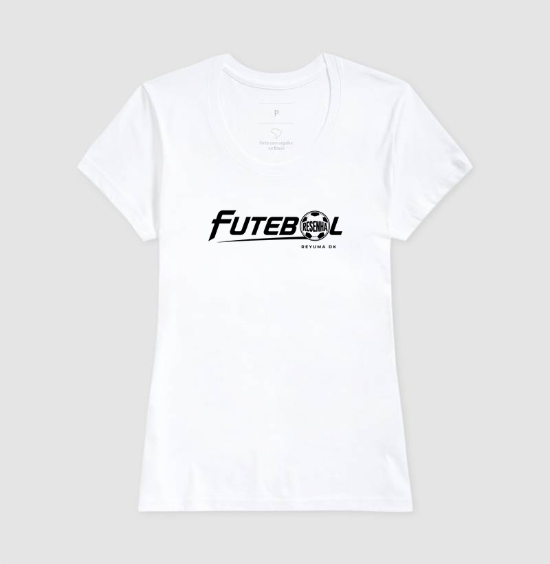  Camiseta Masculina, Feminina, Babylook e Unissex Futebol “Futebol & Resenha” - Algodão 100%  - Imagem 5
