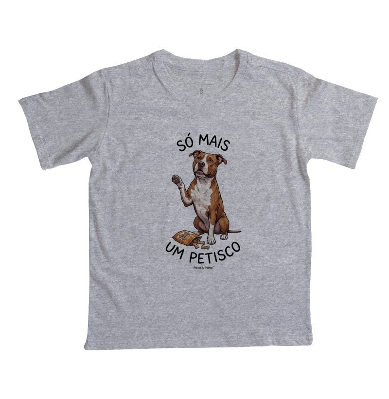 CAMISETA INFANTIL PITBULL PETISCO - Imagem 4