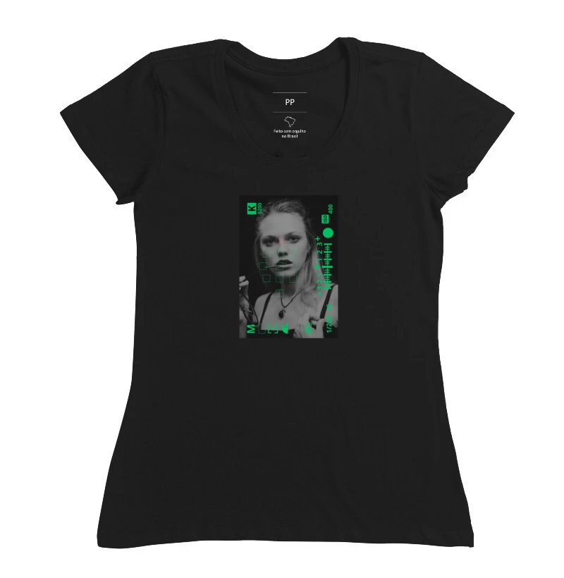 Camiseta, visor da câmera modelo - Imagem 3