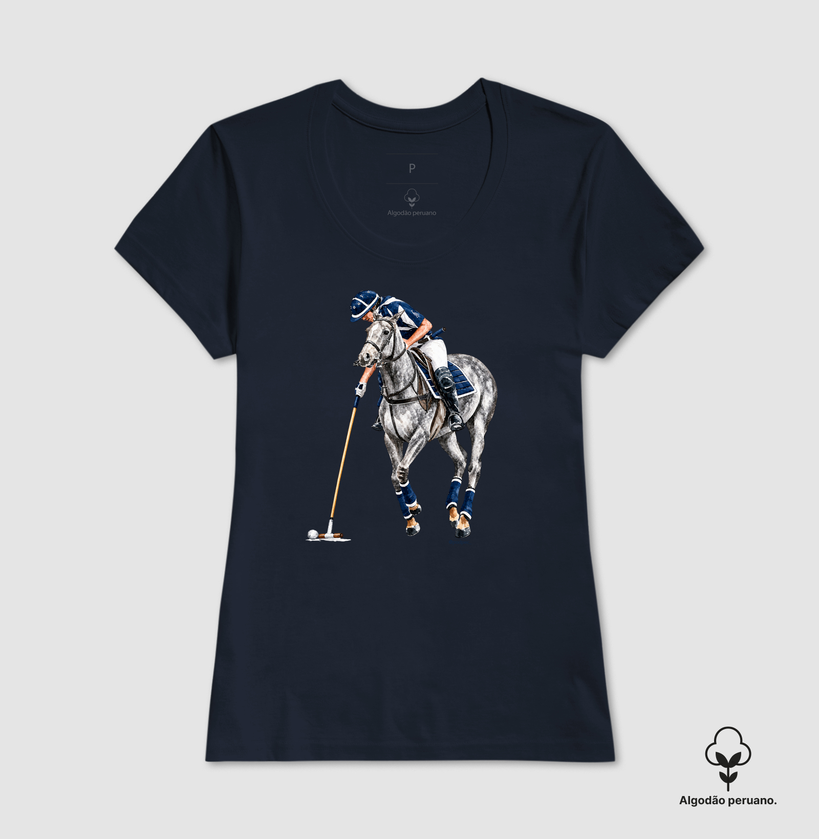 Polo - Blue&White (Tordilho) - Imagem 9