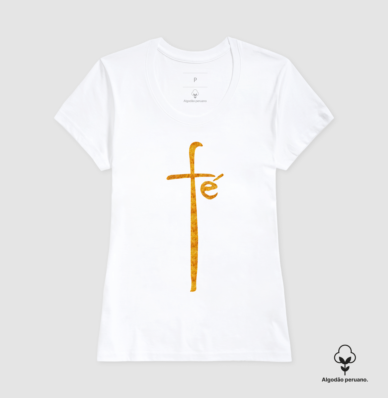 Fé (algodão peruano) - Imagem 5