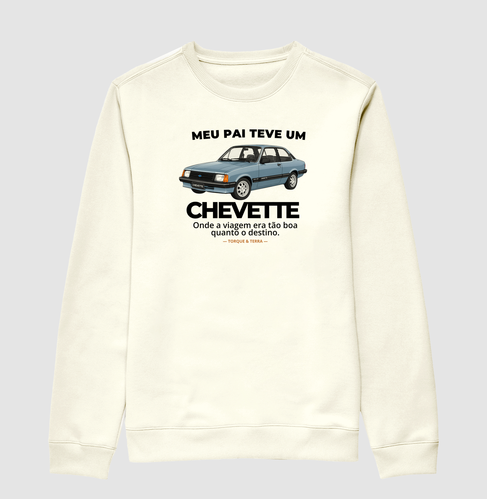 Meu pai teve uma - Chevette azul claro metálico - Imagem 2